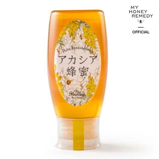 【MY HONEY】アカシア生ハチミツ 500g(チューブボトル)